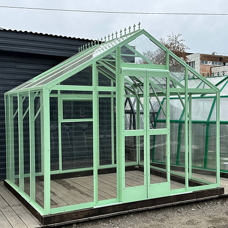 Теплица Гарденикс 25С под стекло | 2,5х4 м.